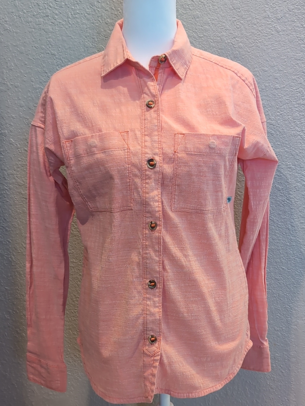 Mountain Hardwear Coral Long-Sleeve Button-Up Shirt